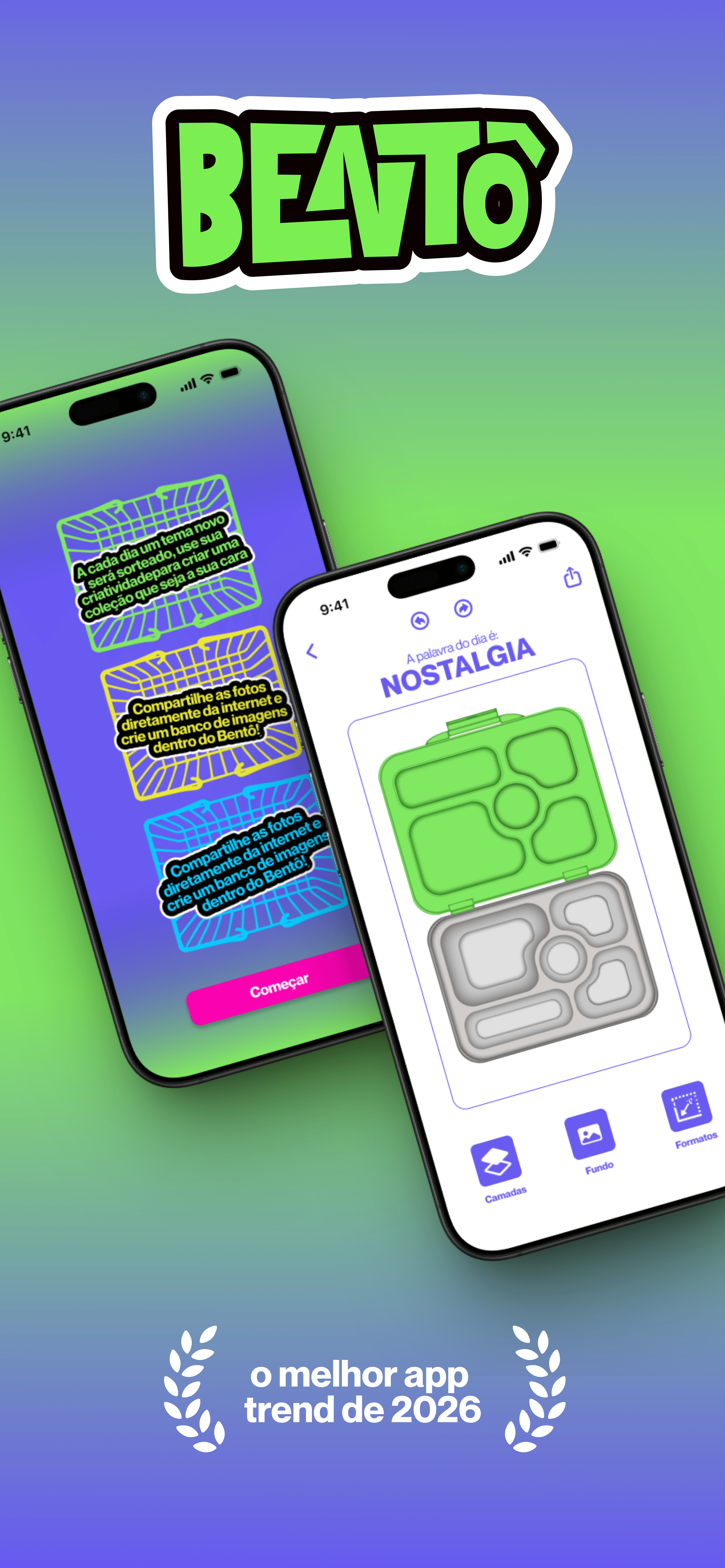 Bentô no iPhone — tela 1